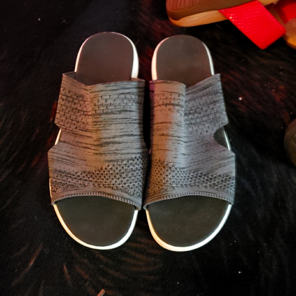 Gray Sandals